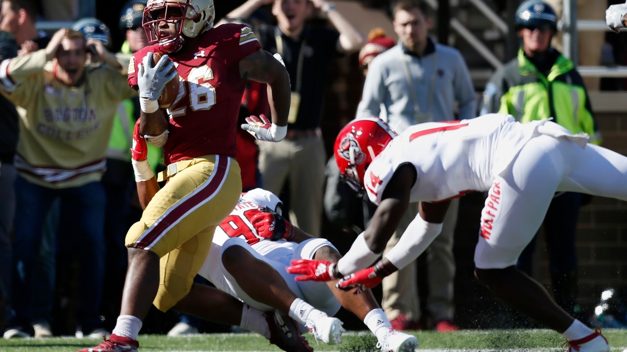 Dillon's 3 TD runs and Bailey's pair carry BC past NC State